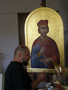 Ikonograf pi prci
